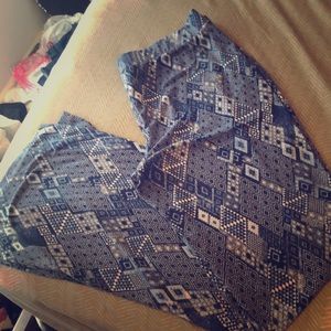 Flare Aztec pants